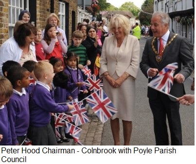 Peter Hood Chairman - Colnbrook with Poyle Parish Council