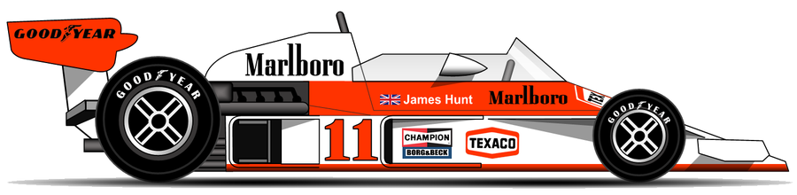 James Hunt’s McLaren M23
