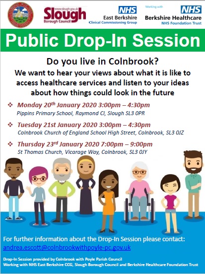 Public Drop-in Session Poster 2020