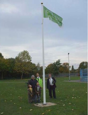 Colnbrook Community Partnership green flag